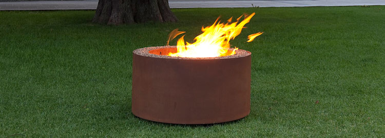 AuÃenkamin und feuerschale outdoor design accessoires jardinchic