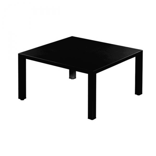 Tisch niedrig rund quadratisch jardinchic Couchtisch rund schwarz