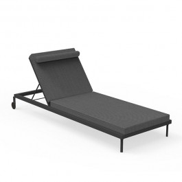 Bain de soleil Cleo Graphite Matelas Gris Foncé Talenti Jardinchic