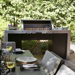 Barbecue gaz X- series 2 Porsche ouvert GrandHall Living Style