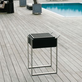 Barbecue HEAT Cube 53 Charbon Ambiance Heat JardinChic