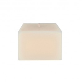 Bougie d'Extérieur Carrée Ecru Decoragloba Jardinchic