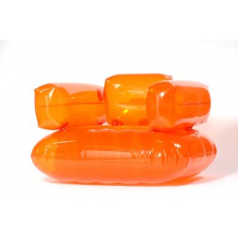 Chester Orange Aufblasbarer Stuhl