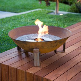 Braséro Dish Ecosmart Fire Ambiance JardinChic