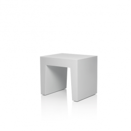 Pouf Concrete Seat Gris Clair Fatboy Jardinchic
