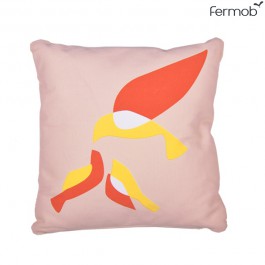 Coussin Outdoor Ava 44x44cm Rose Poudré Fermob Jardinchic