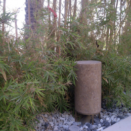 Enceinte Tall Cylinder Architettura Sonora Jardinchic