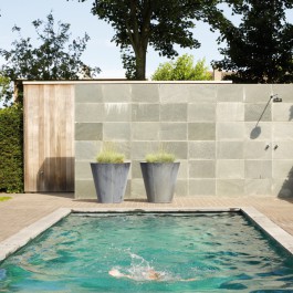 Pot Zinc Cone Large Piscine Domani JardinChic