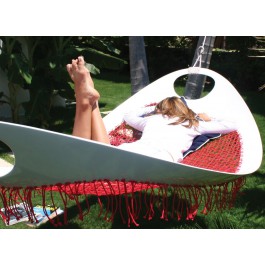 Glänzend Braune Blatt-Hängematte