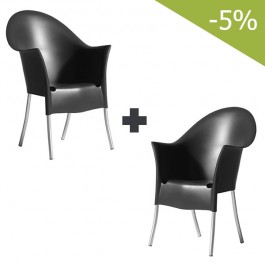 Offre Spéciale Lot de 2 Fauteuils Empilables LORD YO Driade JardinChic