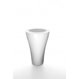 Weiß Lackiert Ming Hoher Topf