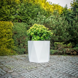 Pot Ceres 70 Blanc Pdconcept Jardinchic