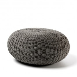 Pouf Jackie Big Gris Foncé Talenti Jardinchic