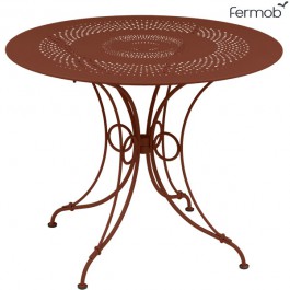 Table de repas 1900 Ø96cm Miel Fermob Jardinchic