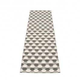 Verso Tapis Dana Warm Grey - Charcoal - Vanilla 70x250 Pappelina JardinChic