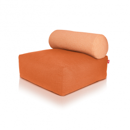 Pouf Tsjonge Assise Orange - Appuie-Tête Orange Weave Fatboy Jardinchic