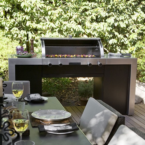 Barbecue gaz X- series 2 Porsche ouvert GrandHall Living Style
