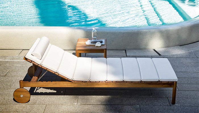 Coussin De Tete Pour Bain De Soleil Et Chaise Longue Barcode