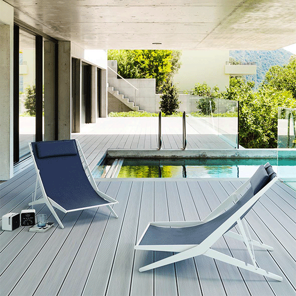 Chaise Longue Boomy Structure Vernis Blanc Coro Jardinchic Chaise Longue Boomy Structure Vernis Blanc Coro Jardinchic