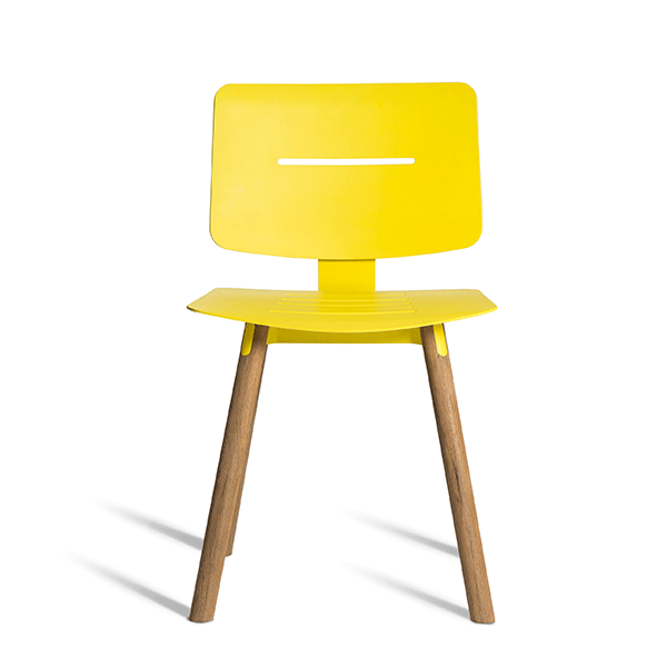 Chaise de Repas Coco Jaune Face Oasiq Jardinchic Chaise de Repas Coco Jaune Face Oasiq Jardinchic