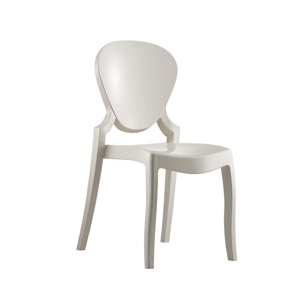 Lot de 2 Chaises Queen Mat Blanches Pedrali JardinChic