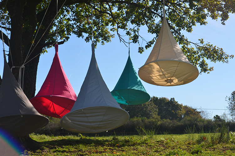 Angehaltene Zelt Cacoon Bonsai - JardinChic