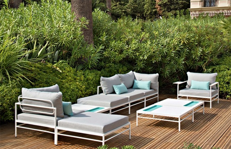 Fauteuil Rivage Blanc Coton Jardinchic