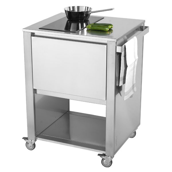 Module CunKitchen avec Induction Acier Inox JokoDomus JardinChic Module CunKitchen avec Induction Acier Inox JokoDomus JardinChic