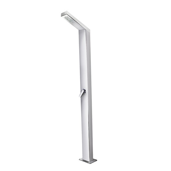 Douche d'Extérieur Solaire Solaris Tête de douche Encastrée Inox Ama Luxury Shower Jardinchic Douche d'Extérieur Solaire Solaris Tête de douche Encastrée Inox Ama Luxury Shower Jardinchic