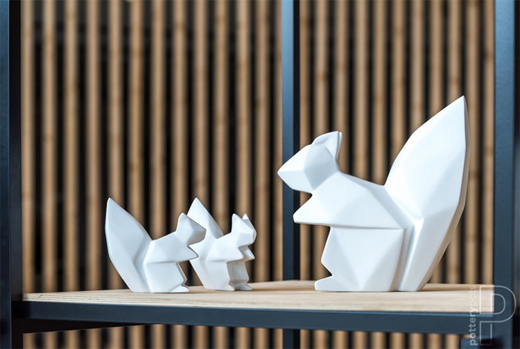 Origami-Eichhörnchen Eichhörnchen Papier - JardinChic