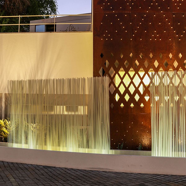 Paravent Sticks Base Rectangulaire L60cm Lumineux - JardinChic