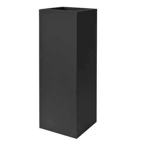 Pot Kube Tower Noir Euro3Plast JardinChic Pot Kube Tower Noir Euro3Plast JardinChic