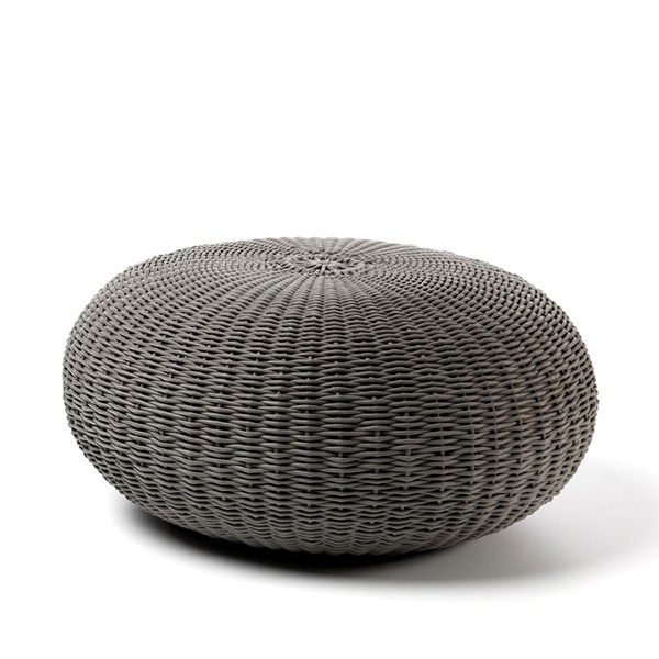 Pouf Jackie Big Gris Foncé Talenti Jardinchic Pouf Jackie Big Gris Foncé Talenti Jardinchic