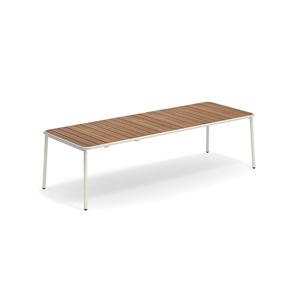 Table Extensible Plateau Frene Thermotraite Yard Jardinchic