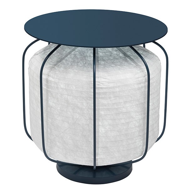 Table Lanterne Moyen Modèle in et out Bleu Forestier JardinChic Table Lanterne Moyen Modèle in et out Bleu Forestier JardinChic