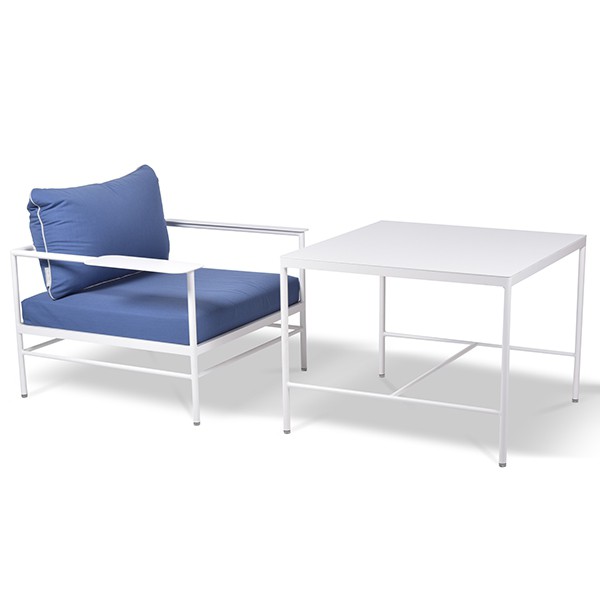 Table Mi-Hauteur Rivage 85x85cm Blanc avec Fauteuil Rivage Blanc Vlaemynck Jardinchic Table Mi-Hauteur Rivage 85x85cm Blanc avec Fauteuil Rivage Blanc Vlaemynck Jardinchic