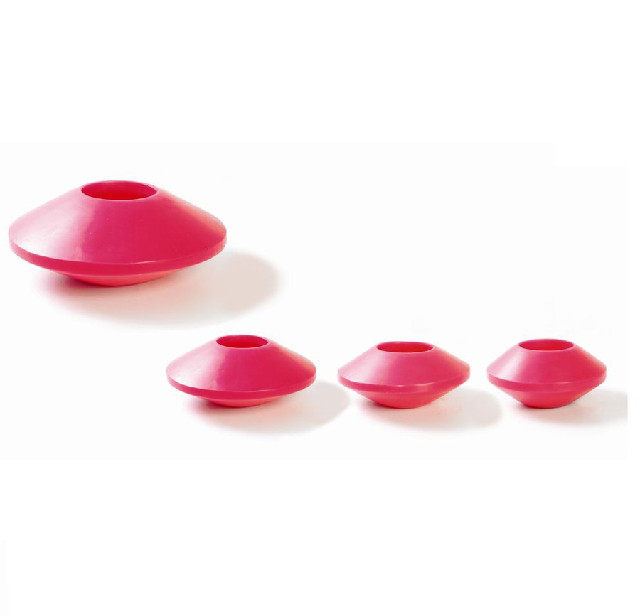 Große Kerze Schwimmende Router Fushia