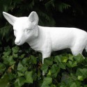 Statuen Fox Weiß