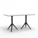 Table-Doppel Mit Plateau HPL Mari-Sol