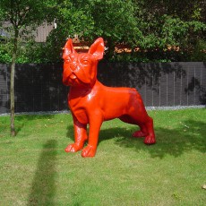 Statue Bulldogge Französisch XXL