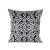 Kissen Coco Ikat Viereckig Schwarz 