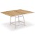 Esstisch Stelzen 135x135cm