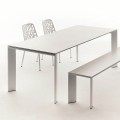 Table Rectangulaire A Rallonge L270cm Grande Arche