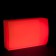Bar modulare Fiesta LED RGB rechts rot Vondom Jardinchic