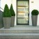 Topf Alto grau klar Einfahrt Eternit JardinChic