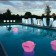 Schwimmende Licht Baby Love Pool beleuchtet Rose MyYour JardinChic