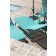 Bains de Soleil Alizé Bleu Lagune Tom Watson pour Fermob Jardinchic