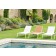 Bains de Soleil Pilotis Teck et Batyline Vlaemynck Jardinchic