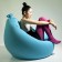 Hocker Baloon Blue Green Apple DIRJETZT Florenz Jaffrain JardinChic