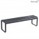 Banc Bellevie Carbone Fermob Jardinchic